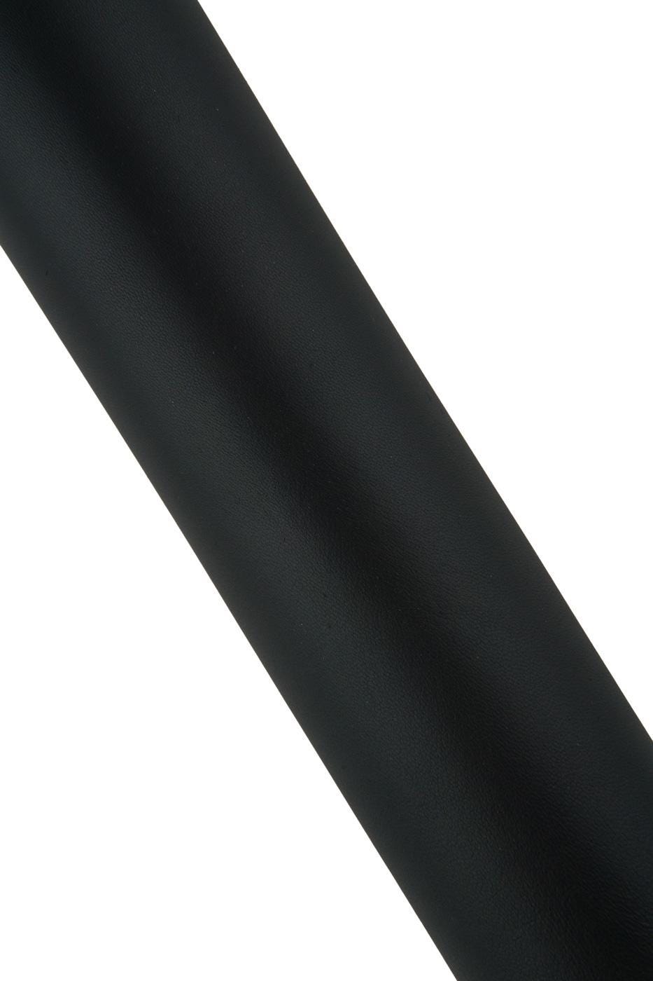 Genuine SMOOTH black NAPPA, soft matt lambskins, top quality sheepskin 0.7 - 0.9 mm for crafters B19362-TB La Garzarara