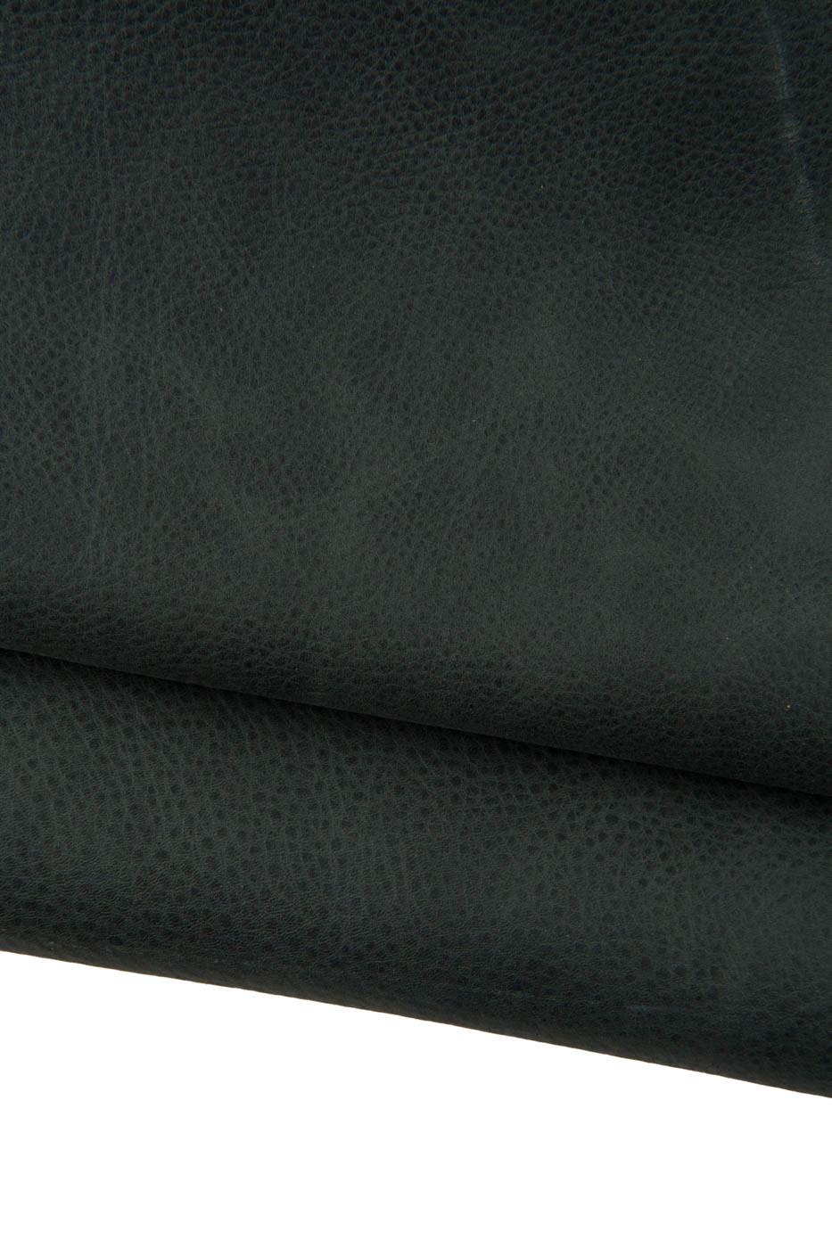 Grey VINTAGE leather skin, soft MILLED cowhide, sporty thick calfskin with natural grain B19350-VT La Garzarara