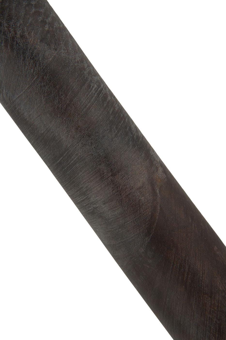 Brown SPORTY leather hide, soft NATURAL cowhide with veins, soft matt calfskin 1.2 - 1.4 mm for crafters B19317-VT La Garzarara